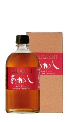 Whisky Akashi single malt 5 ans Red Wine 