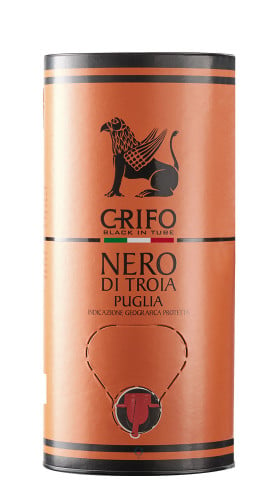 "Terre del Grifo" Nero di Troia Puglia IGP Grifo 2023 - Black Edition Bag in Tube 3l